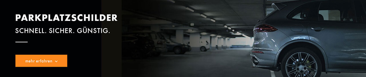 Parkplatzschilder 