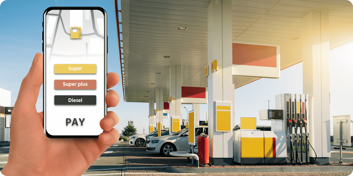 Per App können Sie inzwischen auch an der Tankstelle bezahlen.